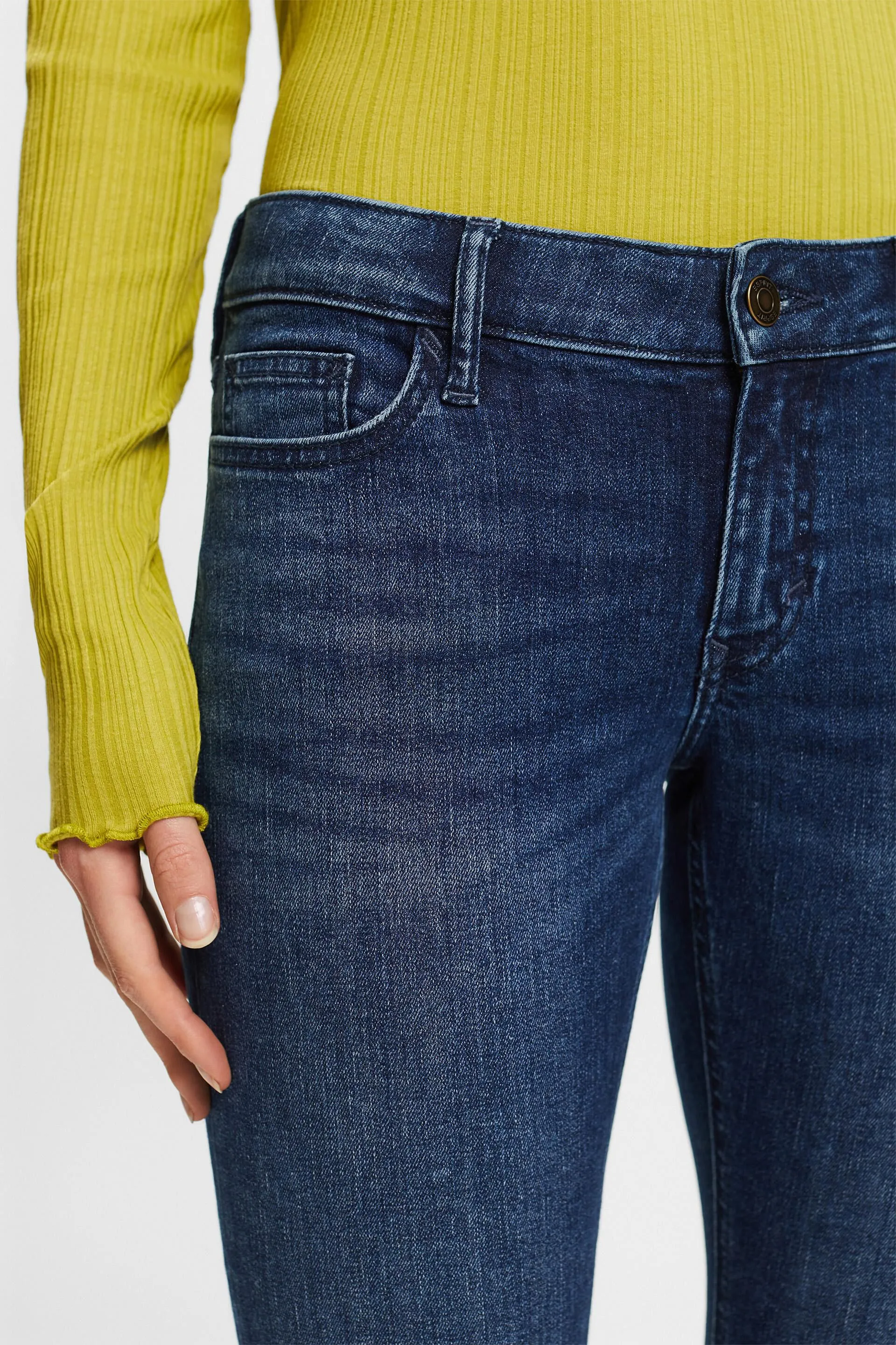 Jeans skinny a vita bassa