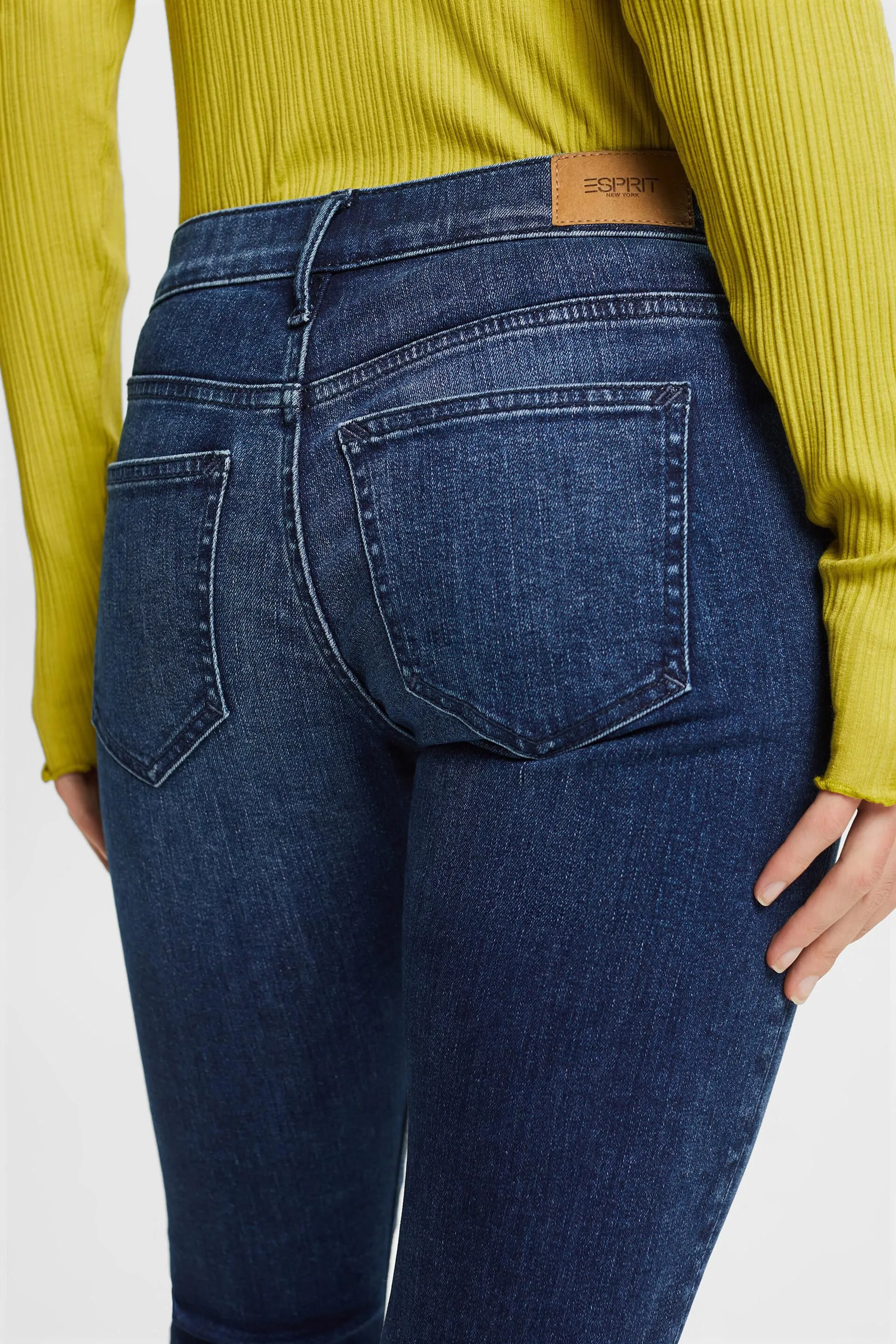 Jeans skinny a vita bassa