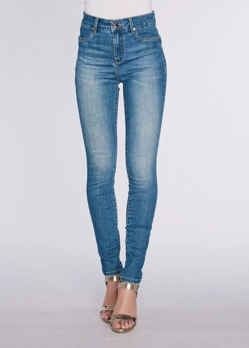 Jeans skinny in denim chiaro