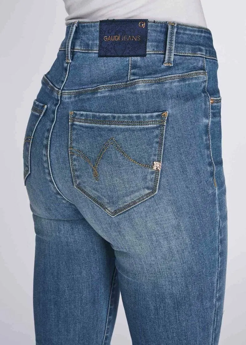 Jeans skinny in denim chiaro