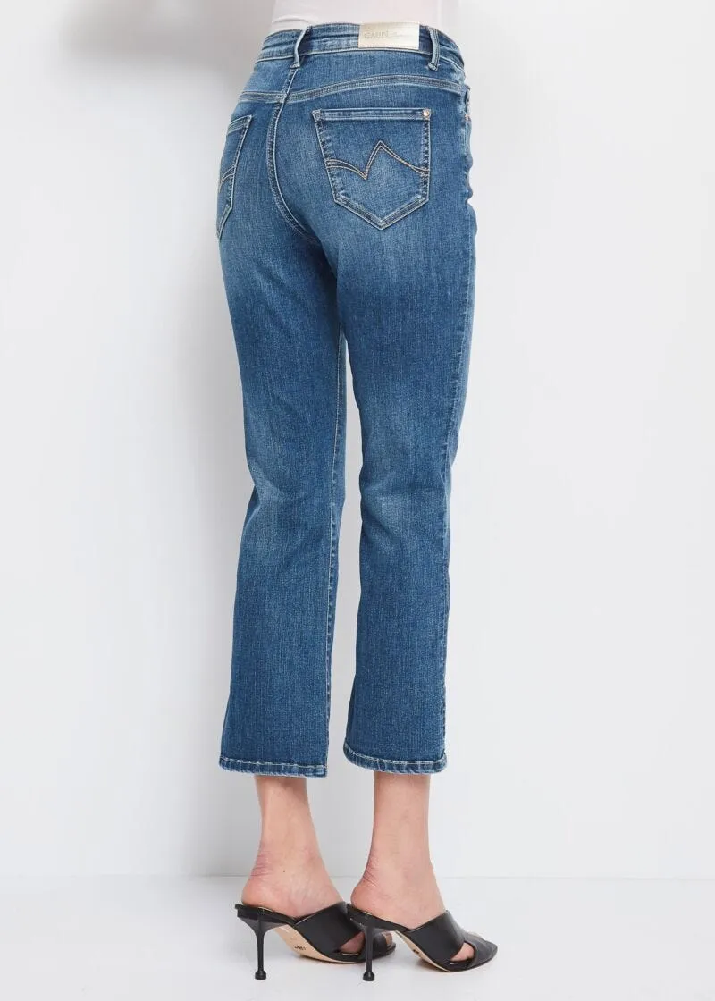 Jeans straight cropped