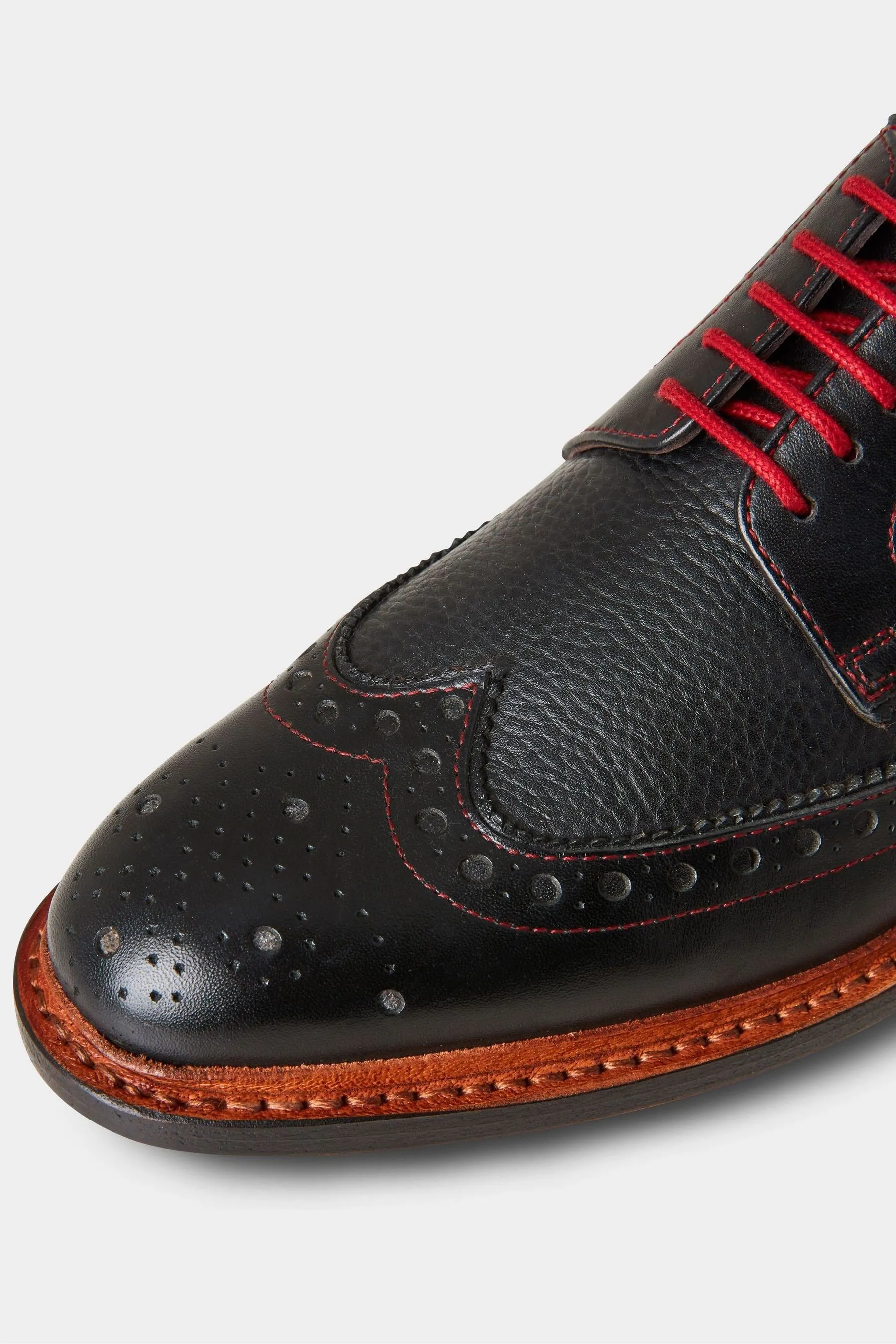 Joe Browns - Scarpe brogue in pelle con cinturini a mano