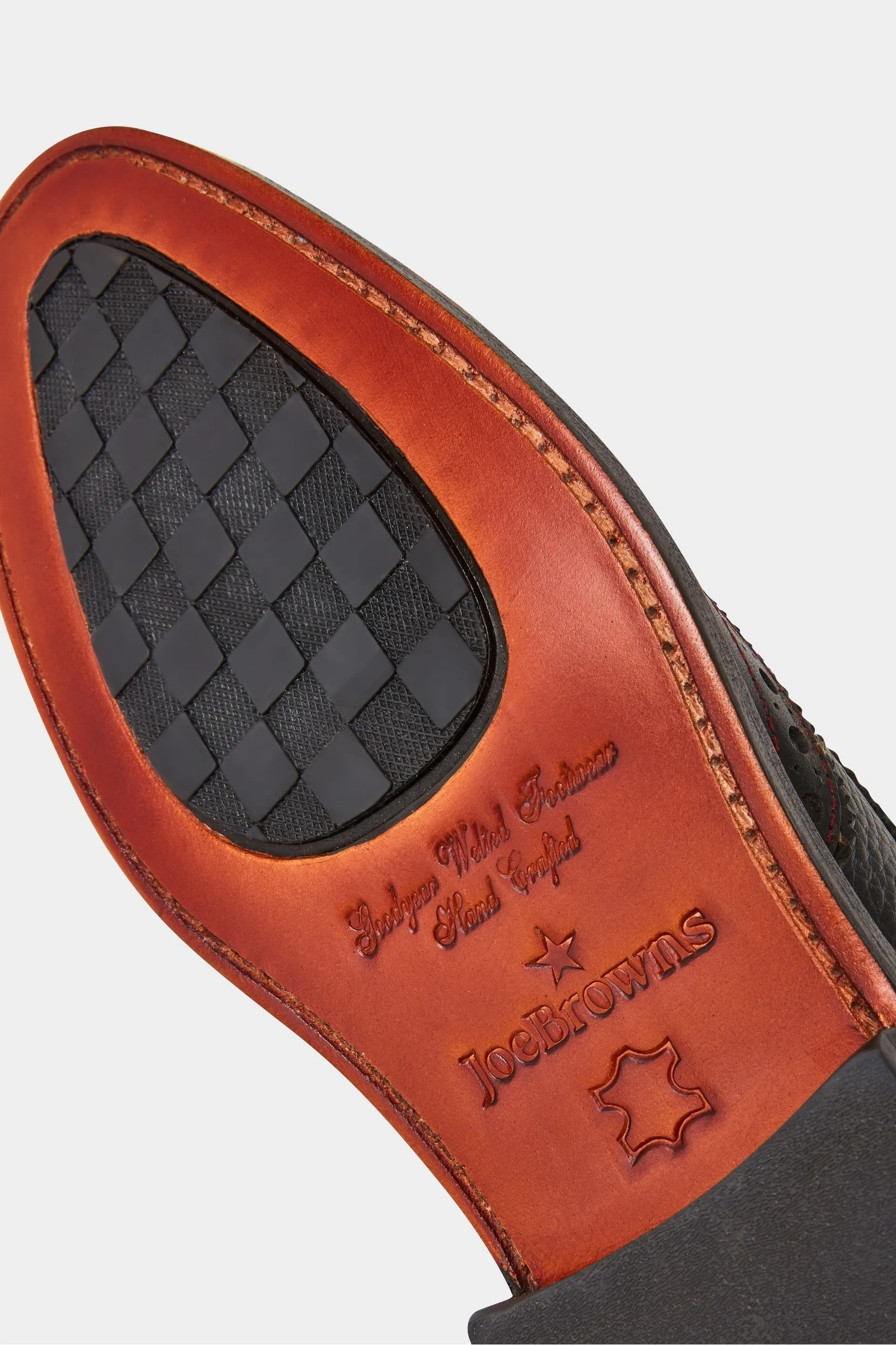Joe Browns - Scarpe brogue in pelle con cinturini a mano