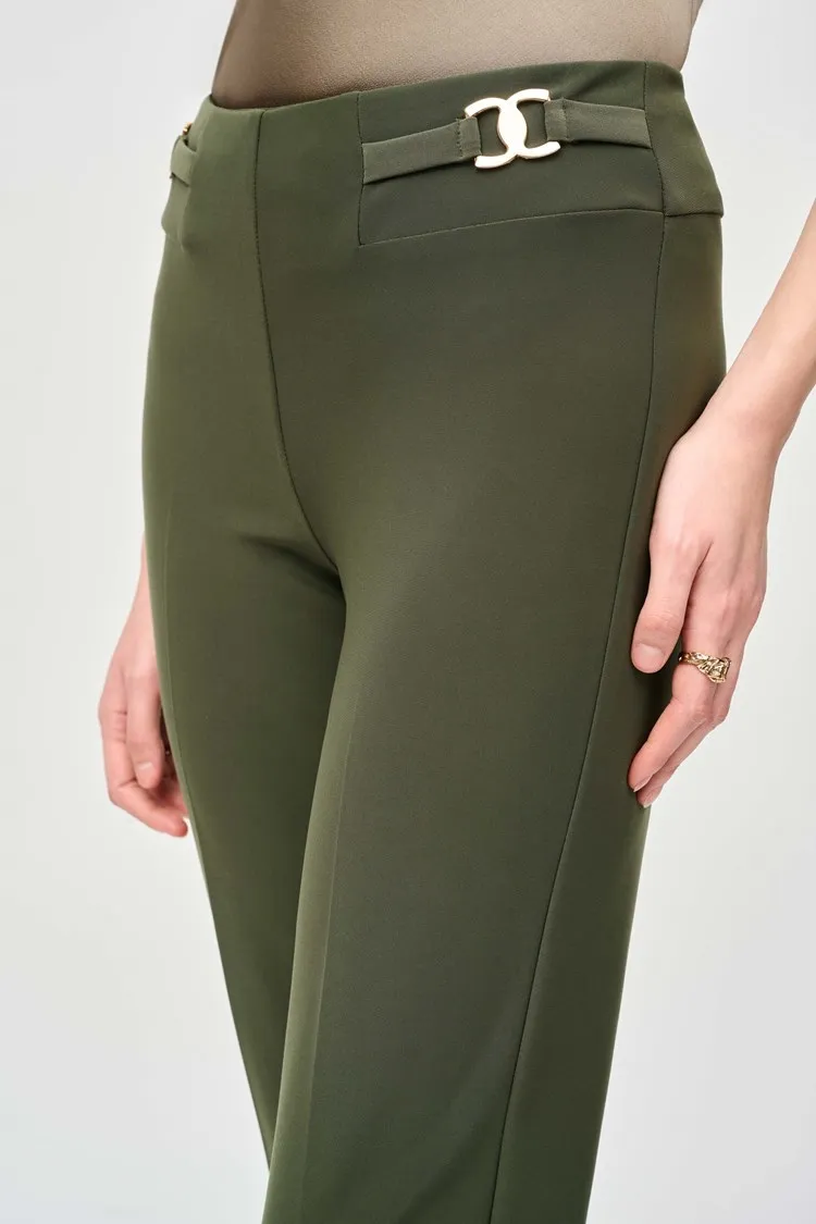 JOSEPH RIBKOFF pantalone donna gamba dritta seta doppiata 233180F24