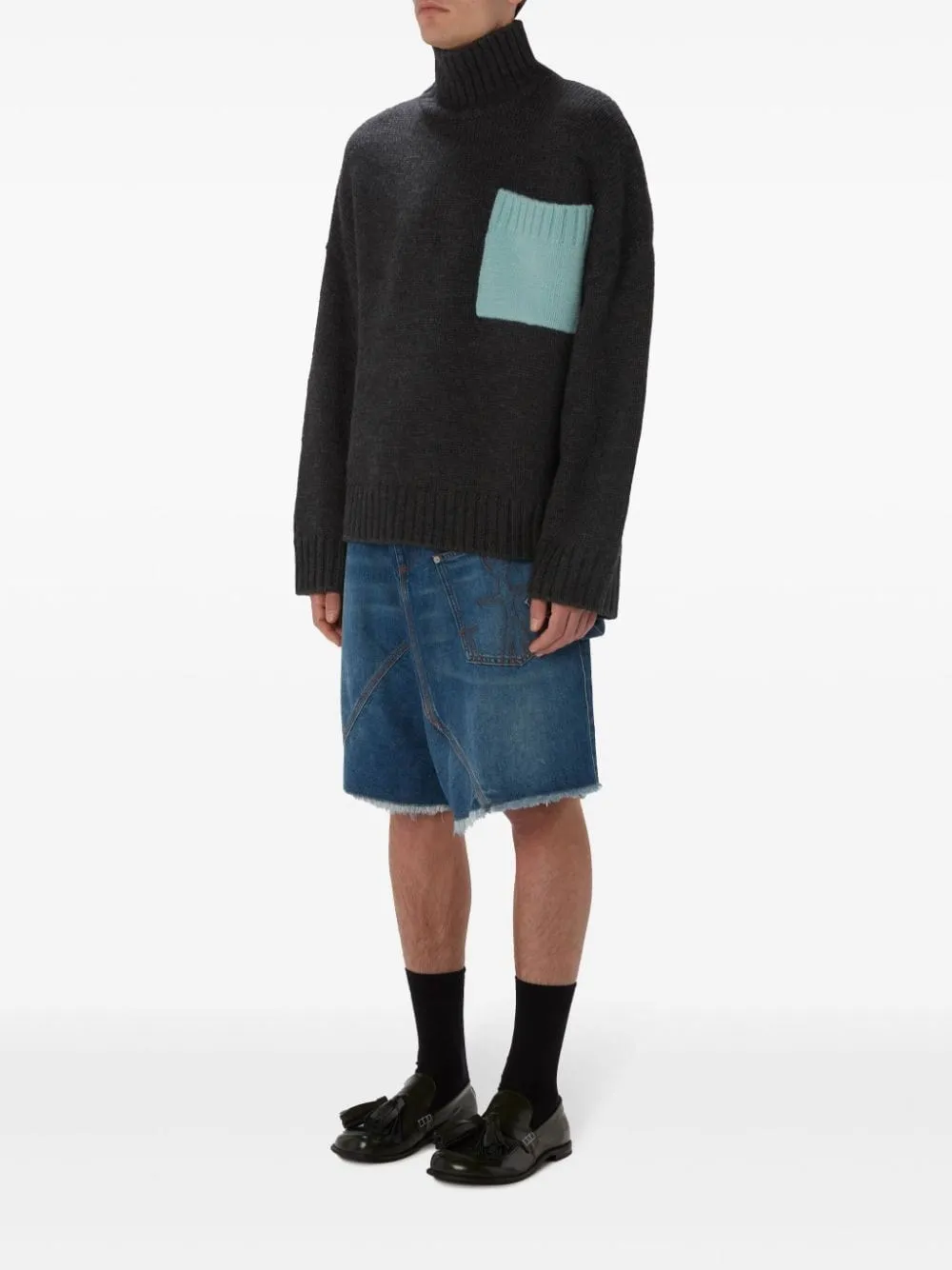 JW Anderson-Maglione con logo Anchor