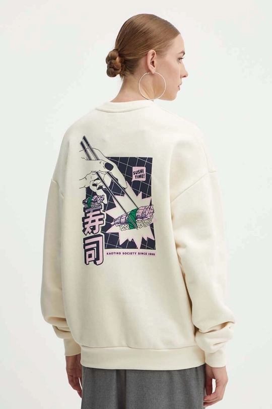 Kaotiko felpa in cotone