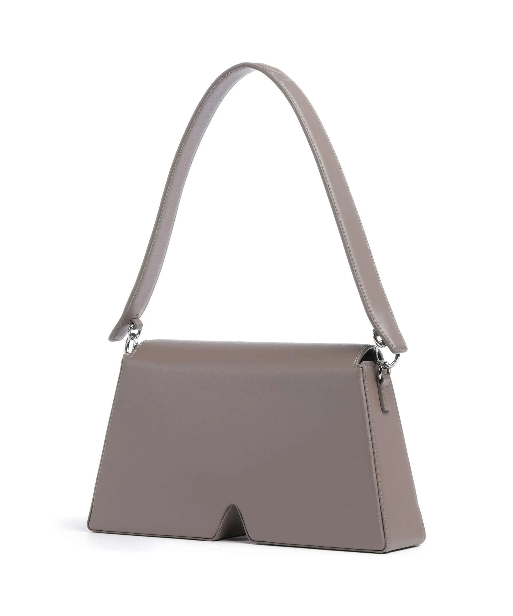  Karl Lagerfeld Ikon K Borsa a spalla pelle riciclato, poliuretano grigio  