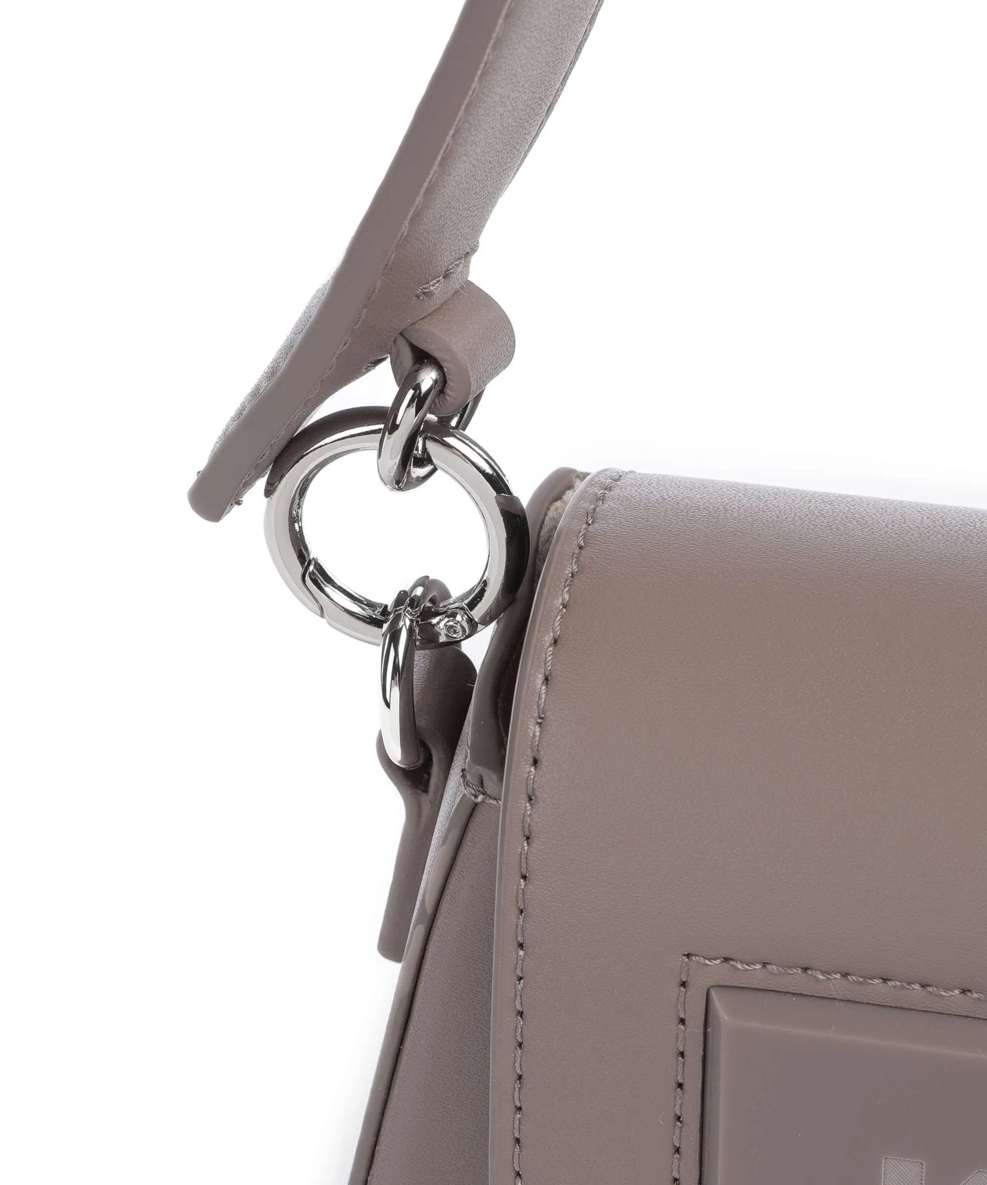  Karl Lagerfeld Ikon K Borsa a spalla pelle riciclato, poliuretano grigio  