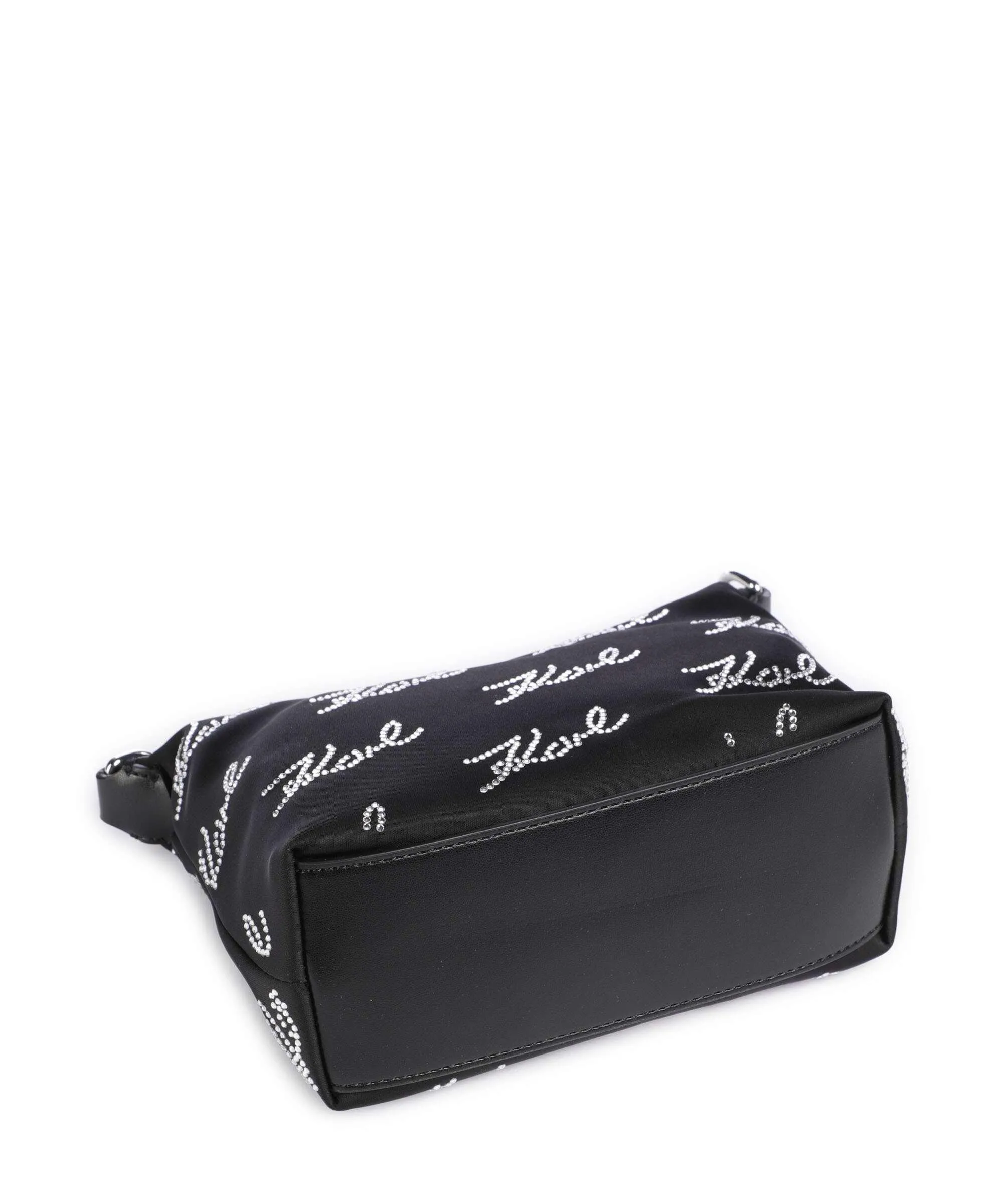  Karl Lagerfeld K/Evening Borsa a spalla poliestere, pelle sintetica nero  