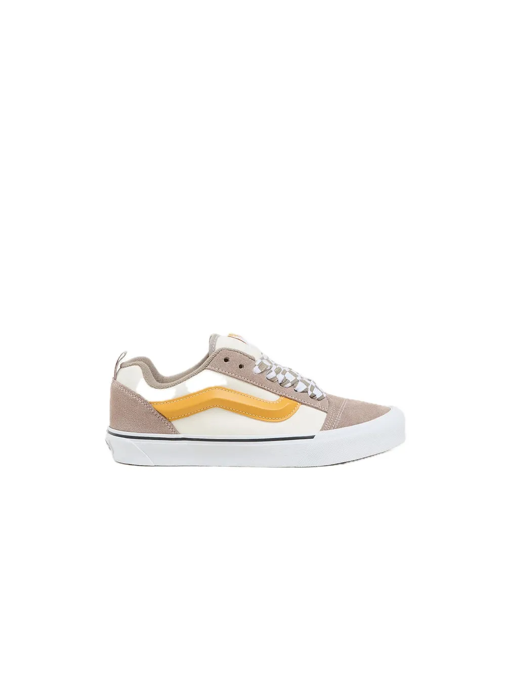 Knu Skool Mega Check Gray Marshmallow