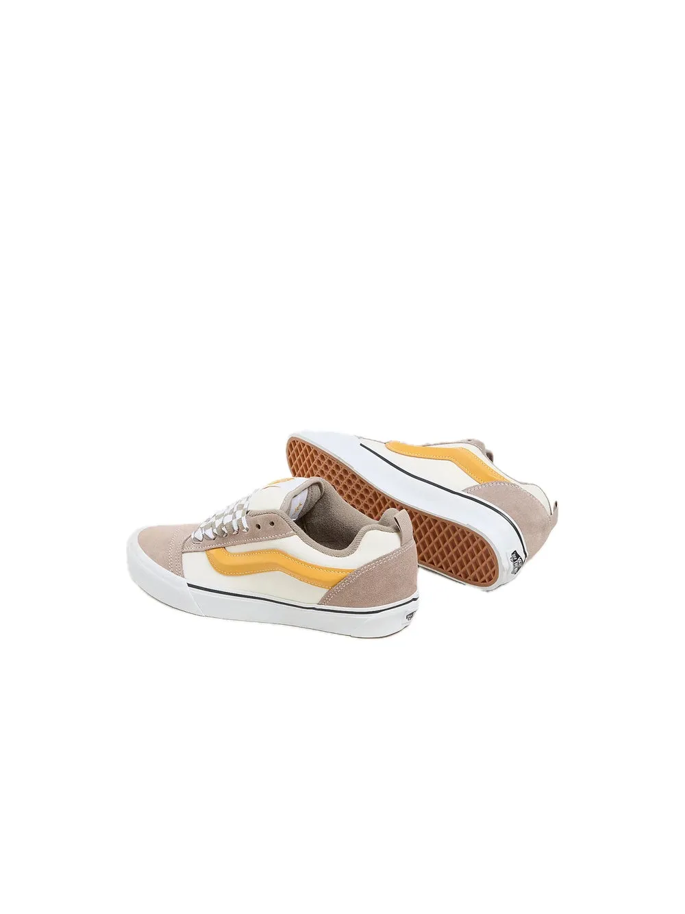 Knu Skool Mega Check Gray Marshmallow