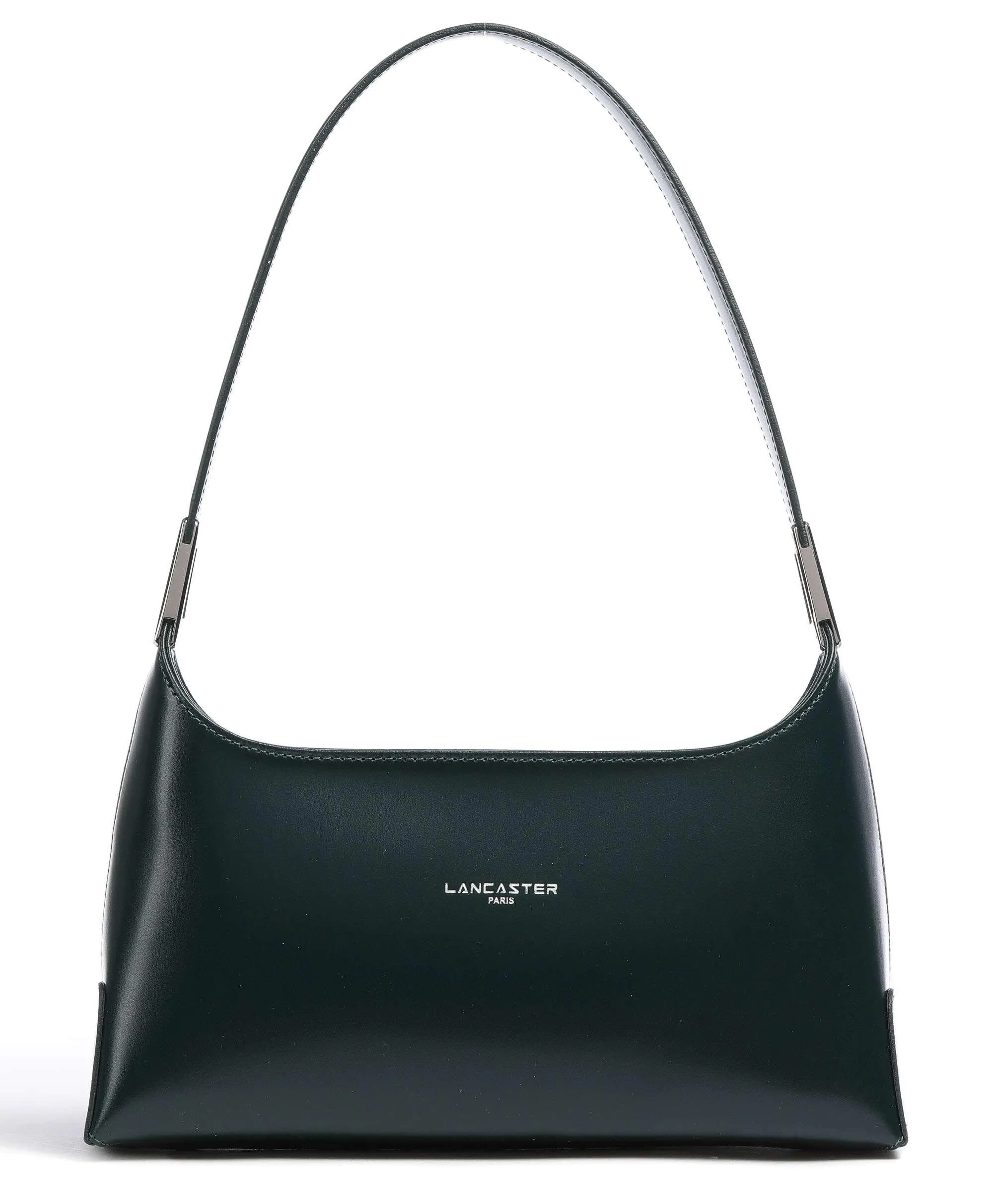  Lancaster Suave Ace Borsa a spalla pelle di vacchetta liscia verde scuro  