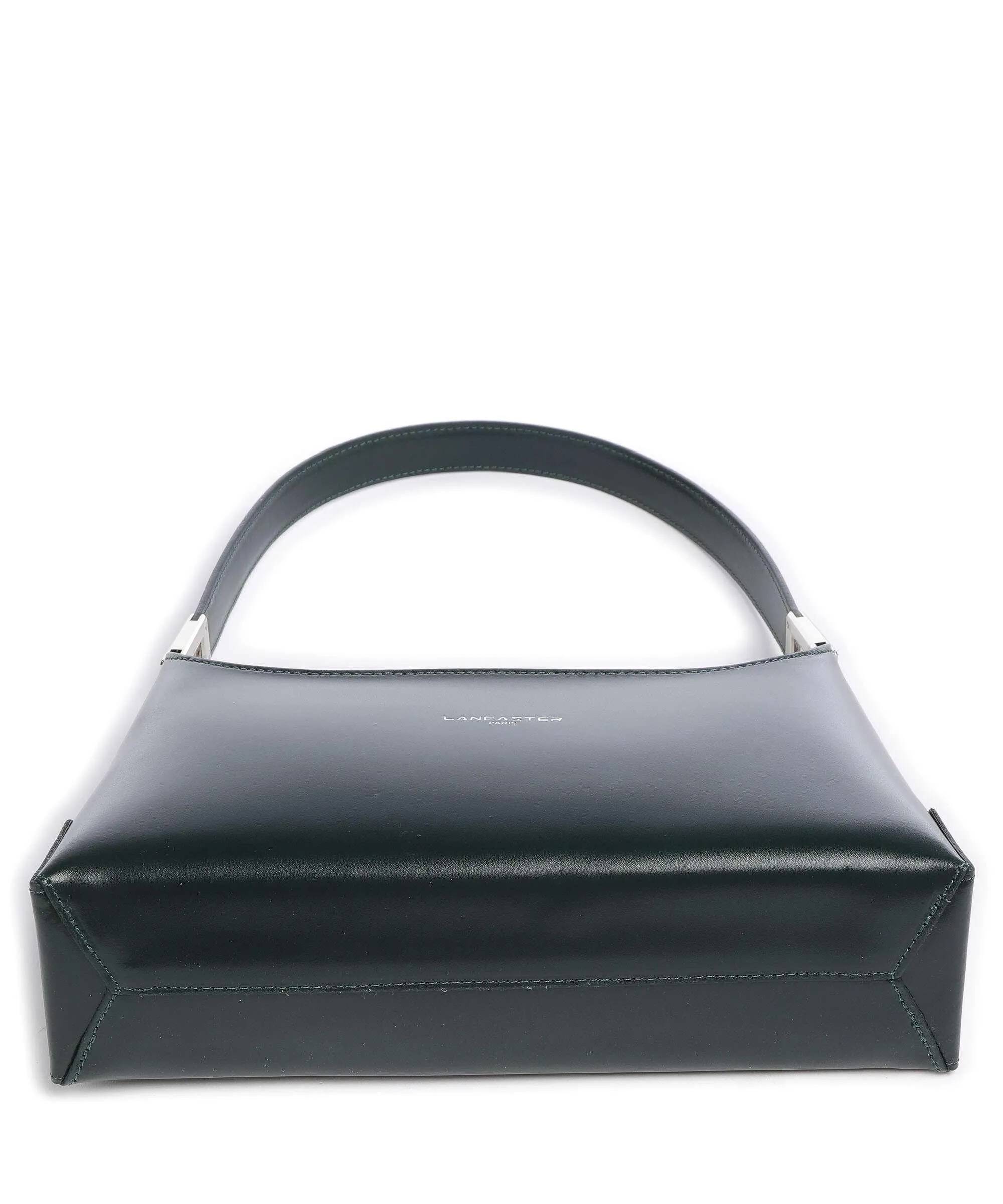  Lancaster Suave Ace Borsa a spalla pelle di vacchetta liscia verde scuro  