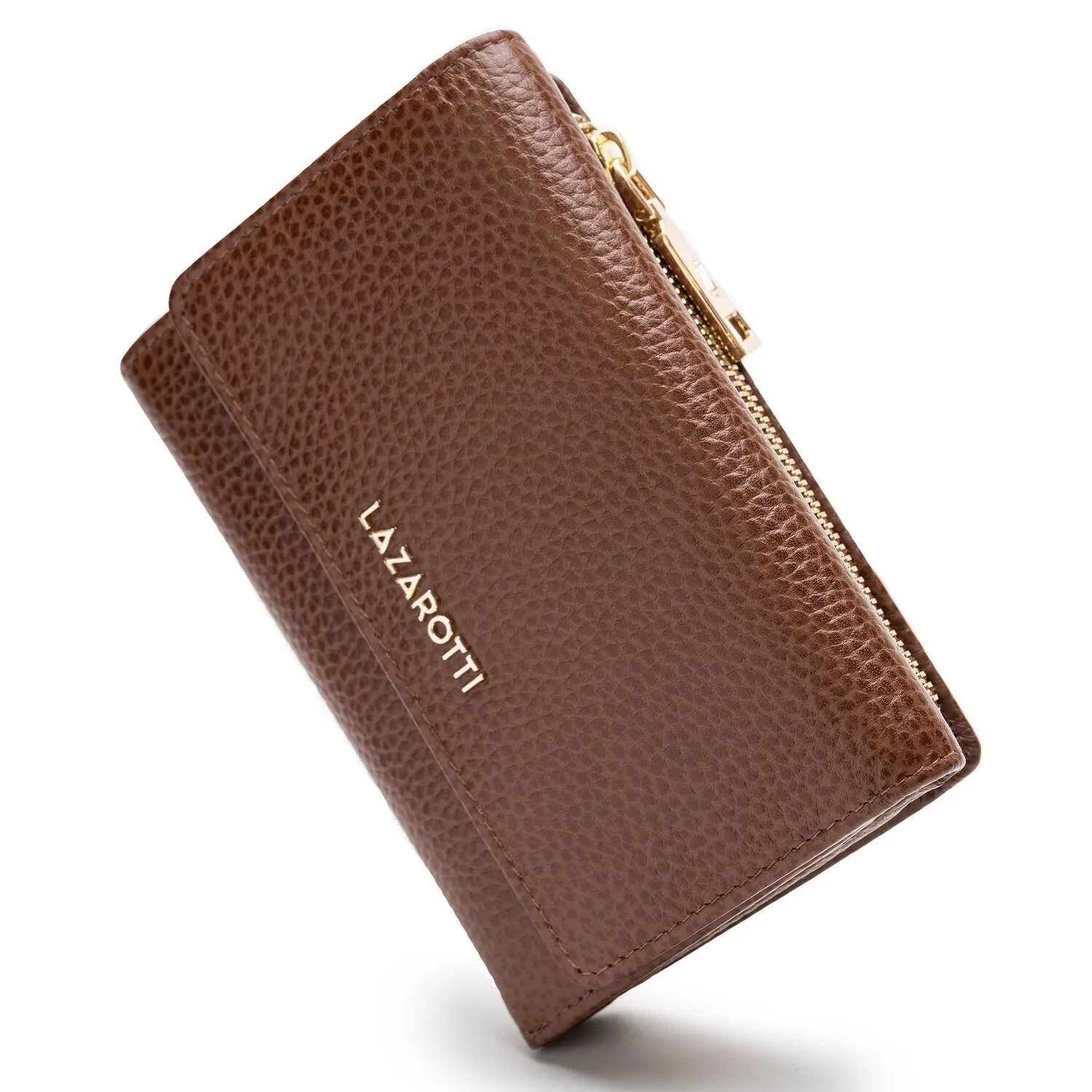 Lazarotti Bologna Leather Portafoglio Pelle 14 cm
