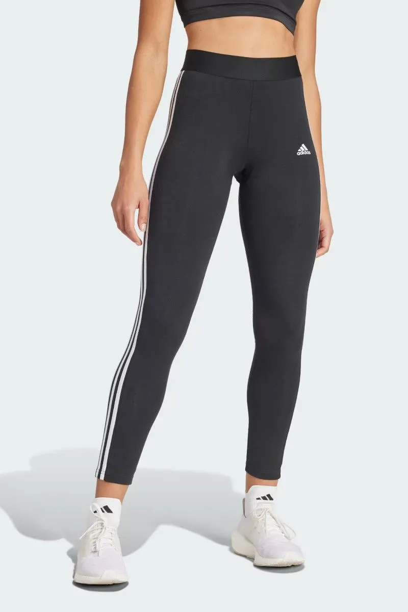 Leggings Essentials 3-Stripes Donna Nero