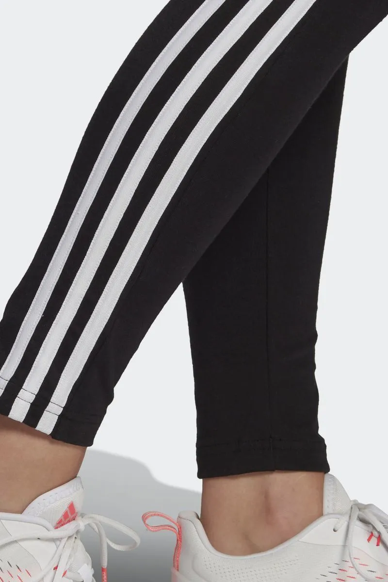 Leggings Essentials 3-Stripes Donna Nero