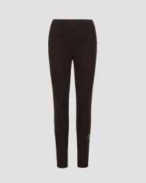 Leggings neri da donna Stella McCartney Asmc Tst 7/8