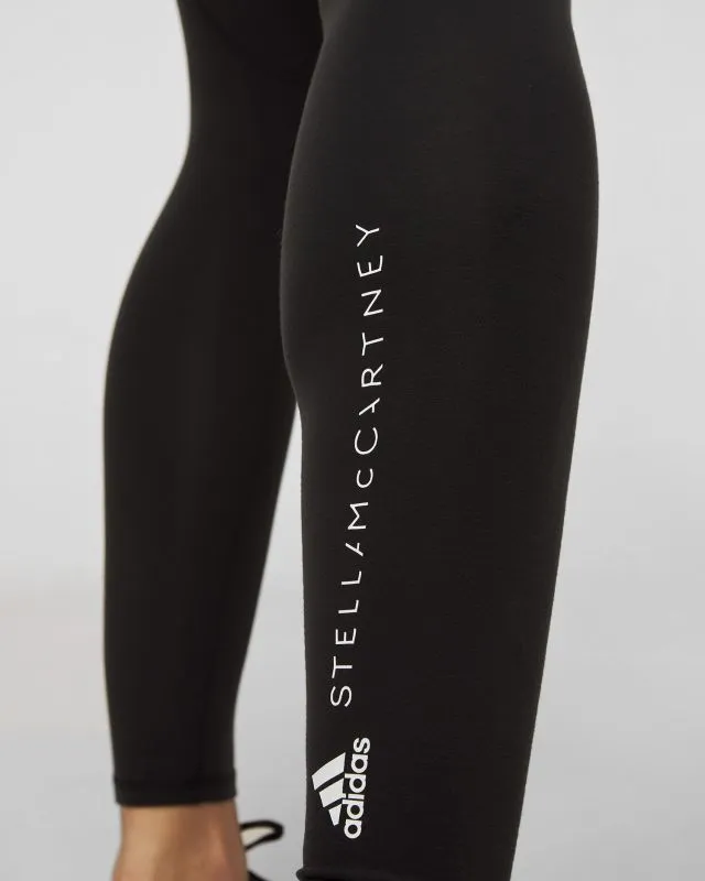 Leggings neri da donna Stella McCartney Asmc Tst 7/8