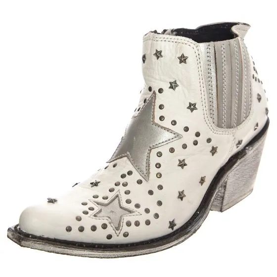 LIBERTY Megan Missouri Blanco Boots - Stivaletti Donna Bianchi    