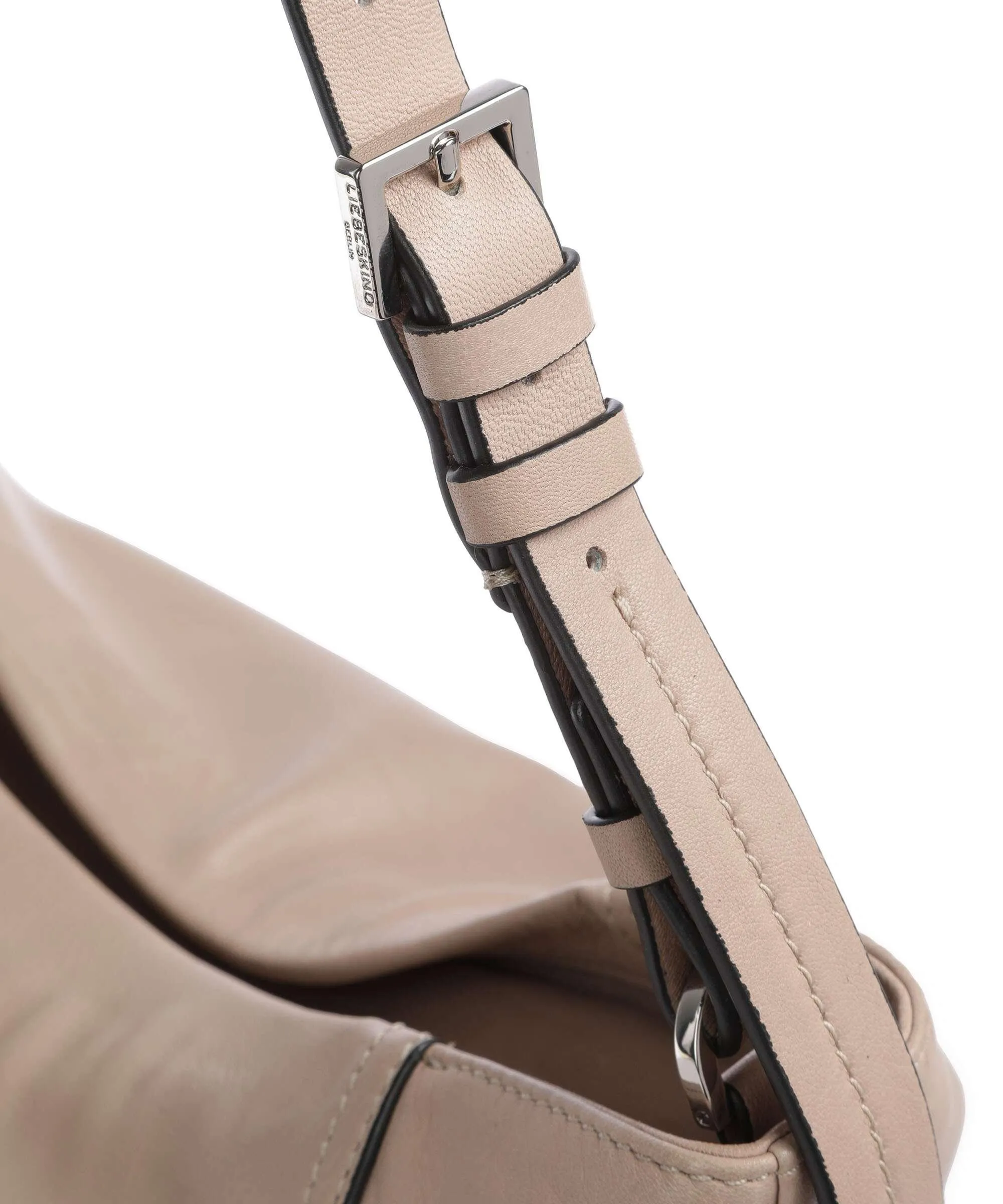  Liebeskind Chudy Sheep Natural M Borsa hobo pelle di pecora beige  