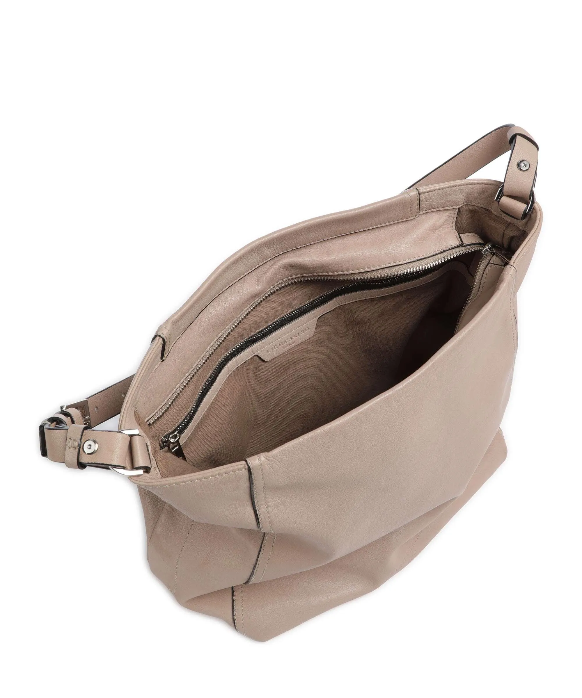  Liebeskind Chudy Sheep Natural M Borsa hobo pelle di pecora beige  