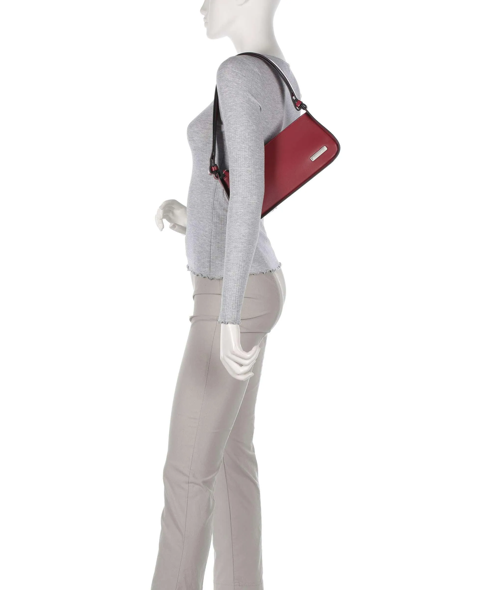  Liebeskind Franzis Calf Optic S Borsa a spalla pelle cherry  