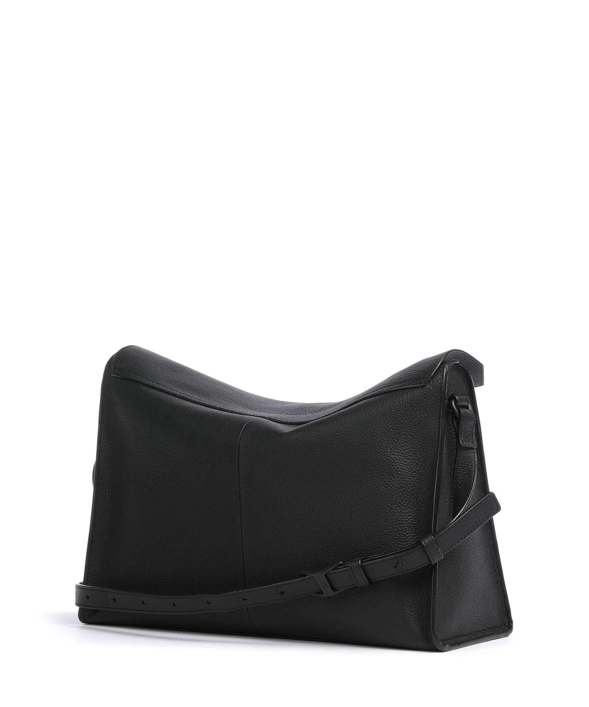  Liebeskind Lora Small Pebble M Borsa a spalla pelle di vacchetta grana nero  