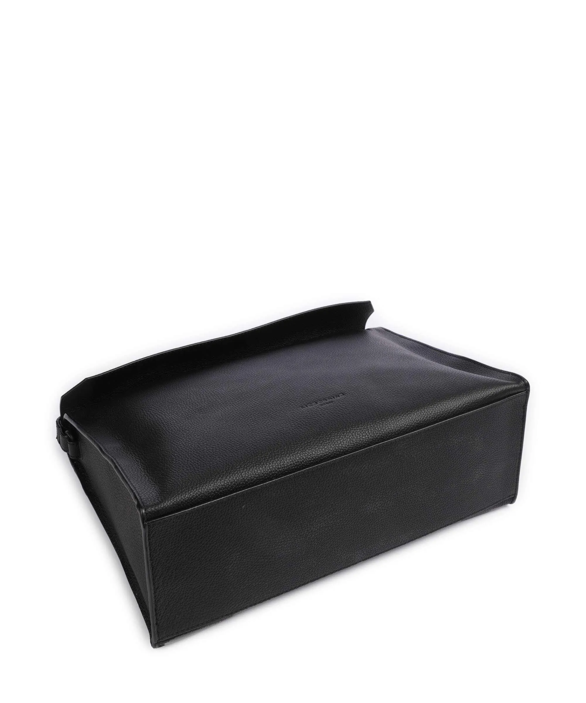  Liebeskind Lora Small Pebble M Borsa a spalla pelle di vacchetta grana nero  