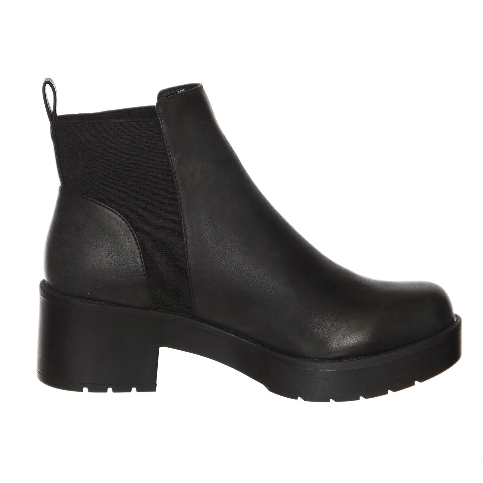 LIPSTICK Womens Exxtra Boots - Black - Stivaletti alla Caviglia Donna Neri    
