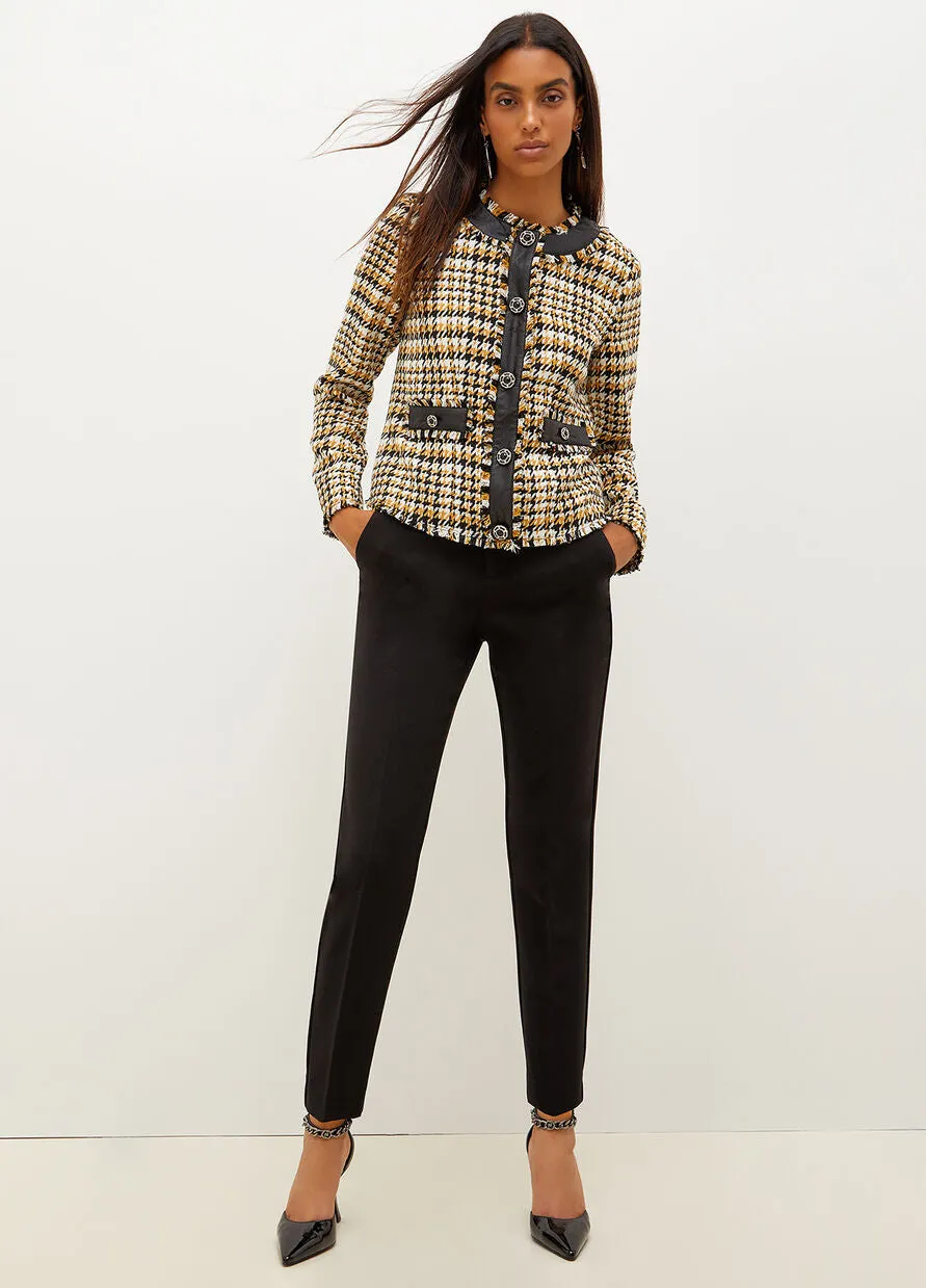 Liu Jo Twill Chino Trousers / Black