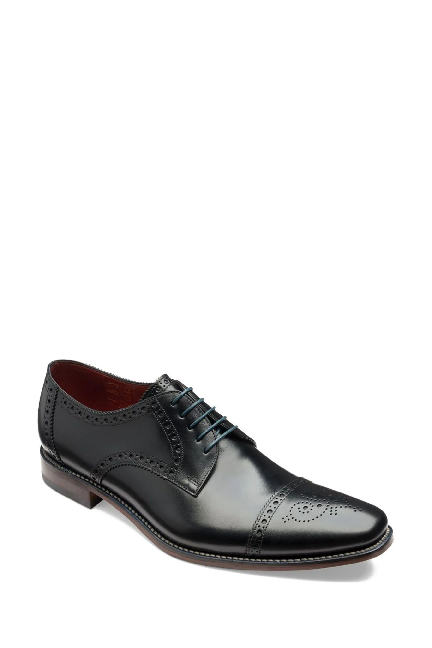 Loake - Foley - Scarpe semi brogue in pelle di vitello