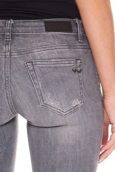 LTB Mina jeans super slim da donna pantaloni denim a vita bassa con lavaggio anthea 50764 14039 51263 nero