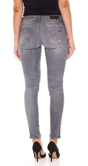 LTB Mina jeans super slim da donna pantaloni denim a vita bassa con lavaggio anthea 50764 14039 51263 nero