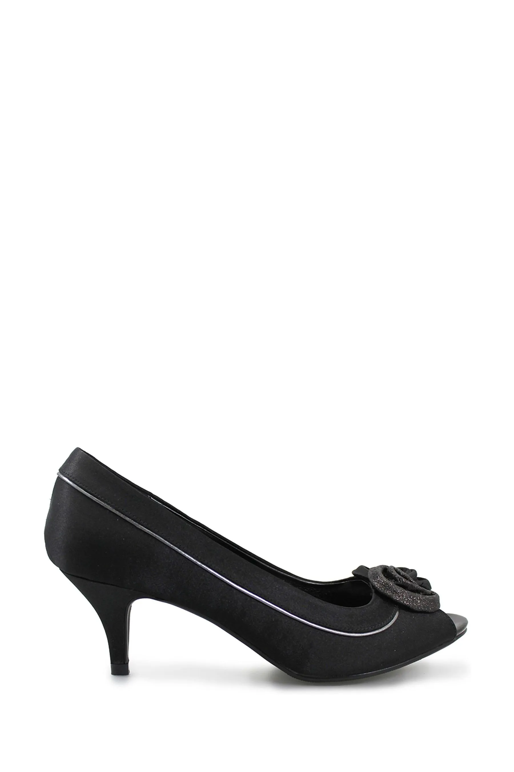 Lunar - Ripley - Scarpe con punta aperta in satin    
