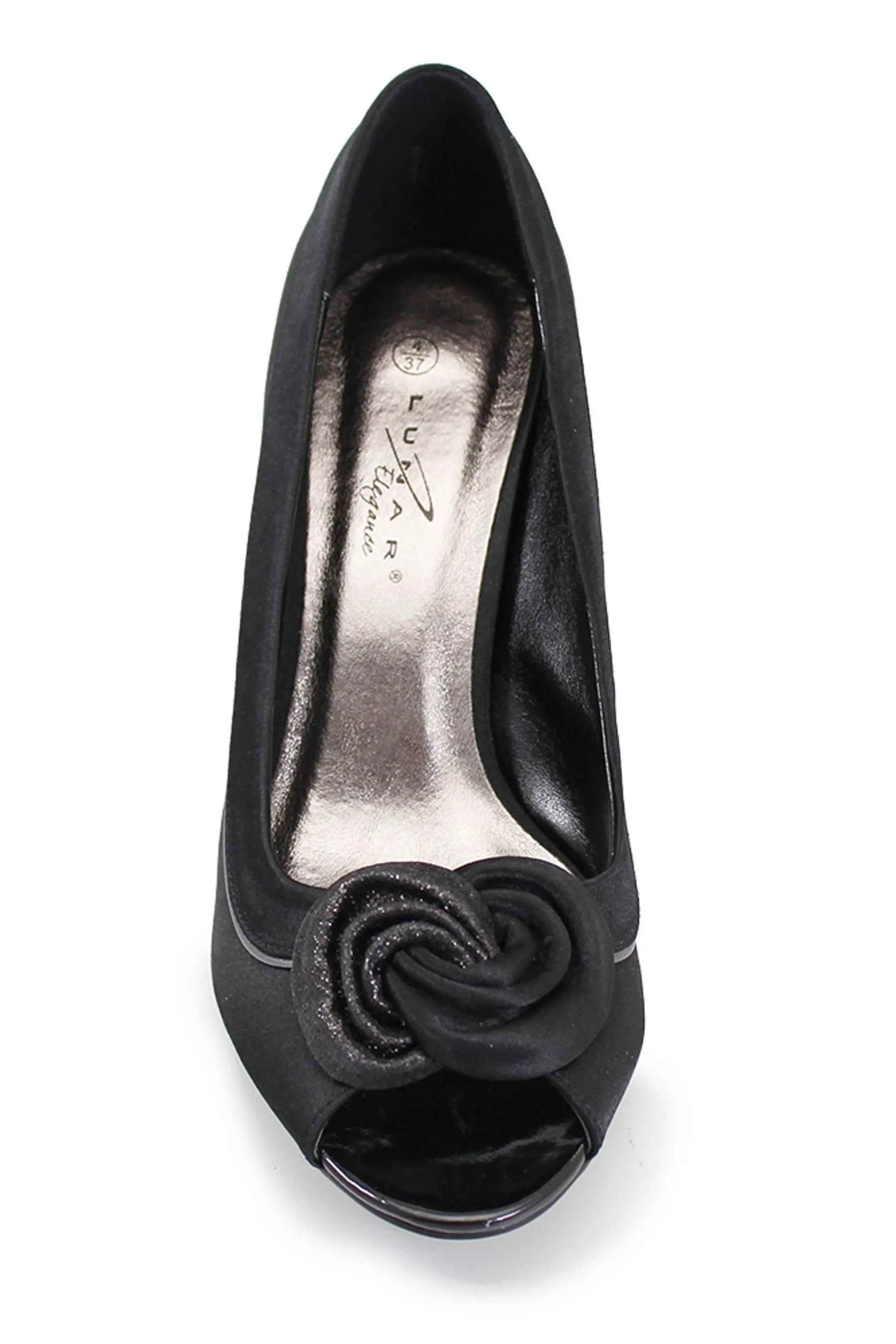 Lunar - Ripley - Scarpe con punta aperta in satin    