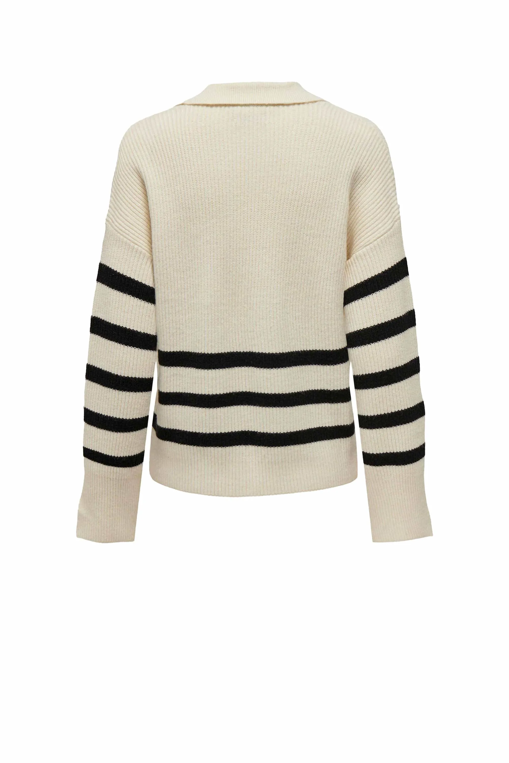         MAGLIA ONLMONNA LS SPLIT NECK COLLAR KNT