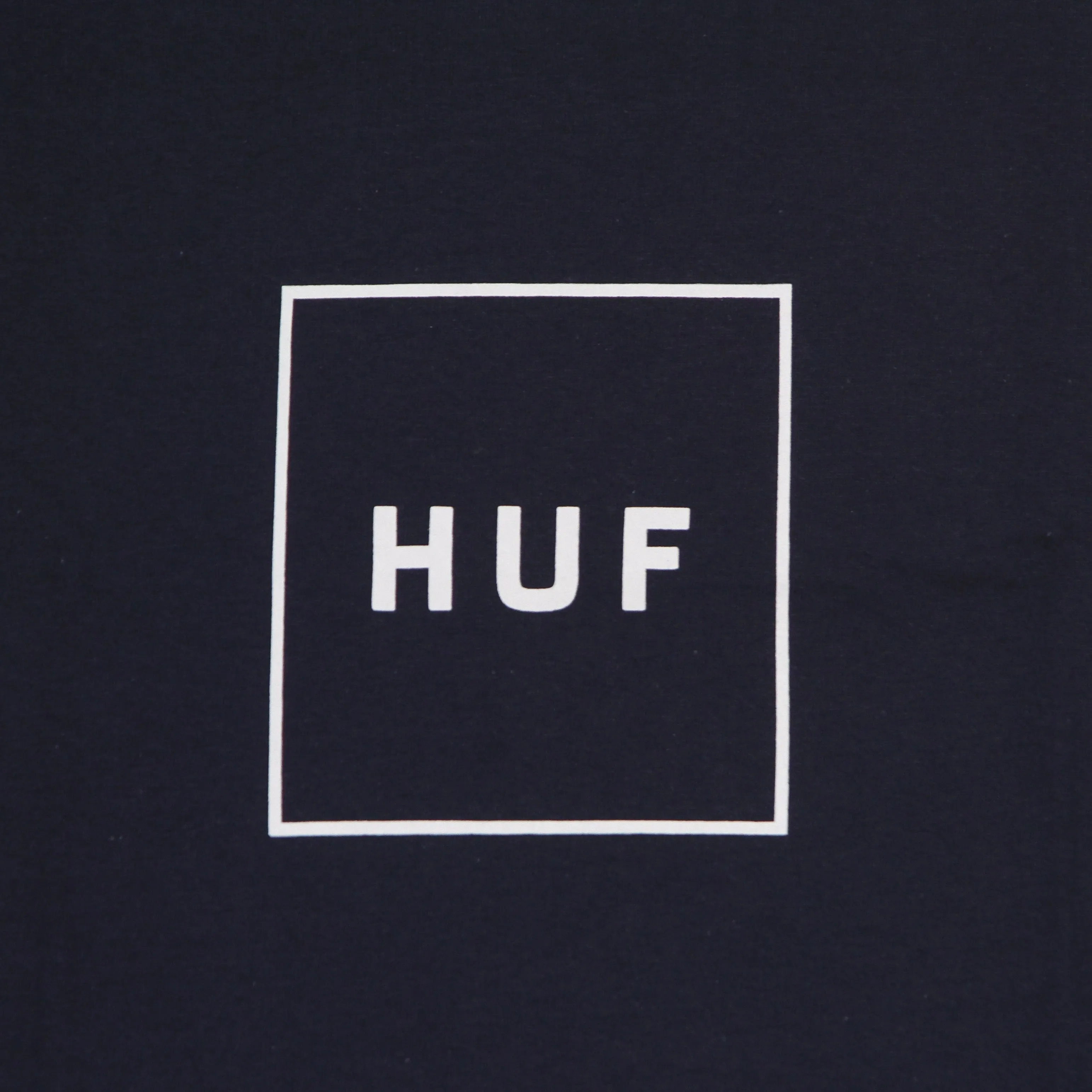 Maglietta Uomo Essentials Box Logo Navy