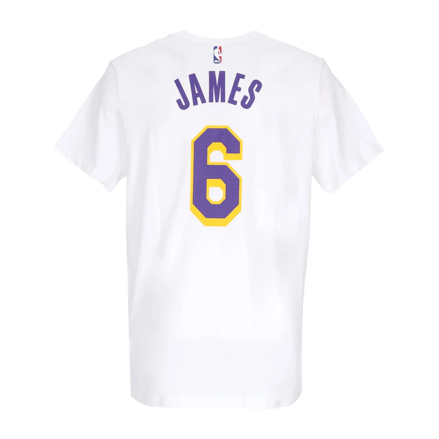 Maglietta Uomo Nba Essential Tee No 6 Lebron James Loslak White