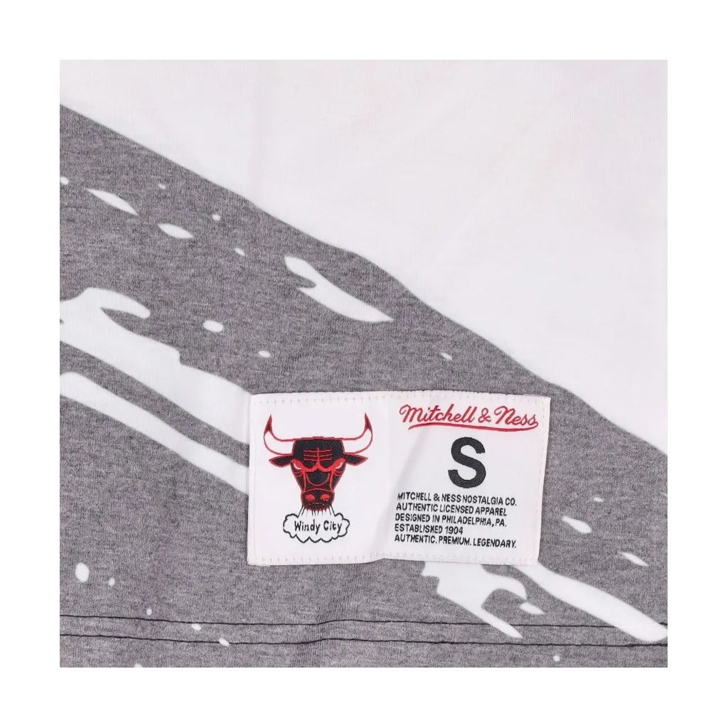 maglietta uomo nba paintbrush sublimated tee hardwood classics chibul WHITE/ORIGINAL TEAM COLORS