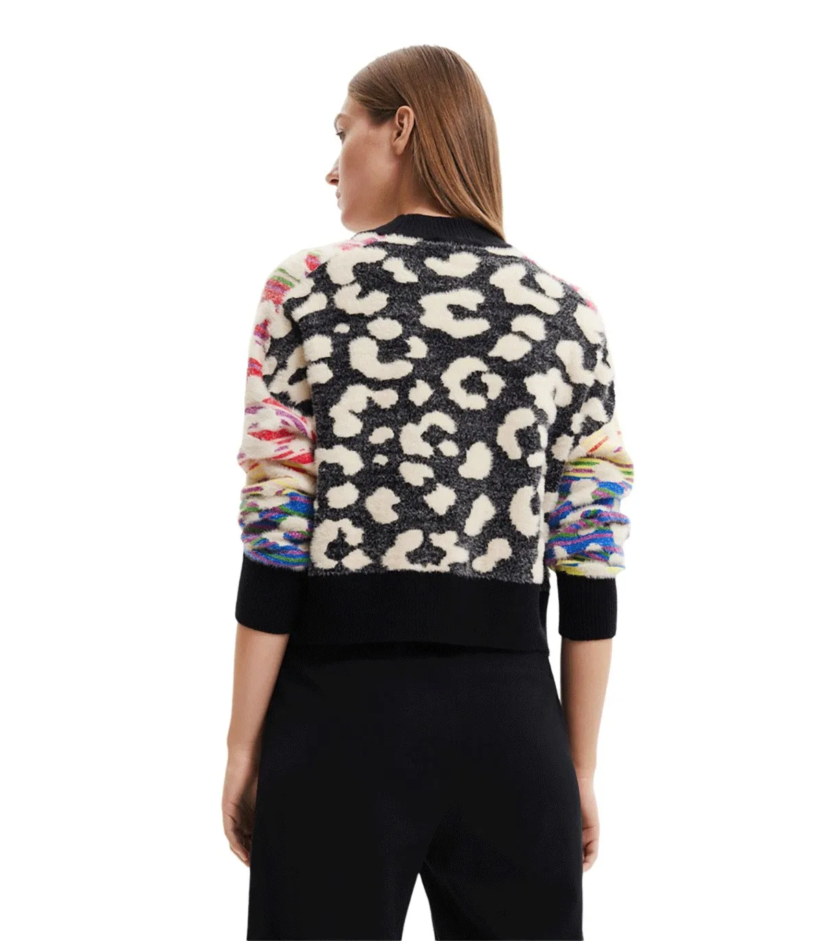 Maglione a righe Donna Desigual