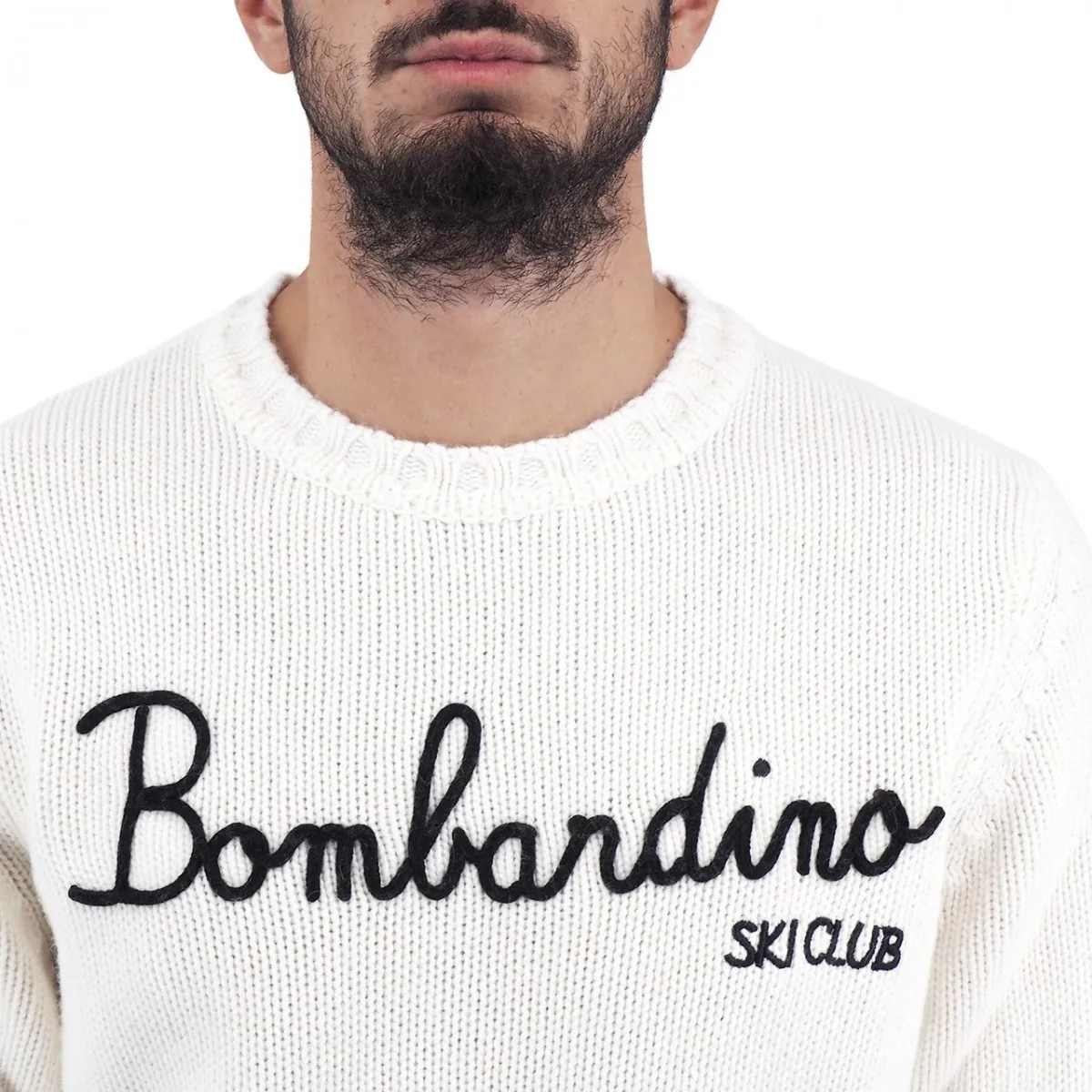 Maglione Bombardino Ski Club, Bianco