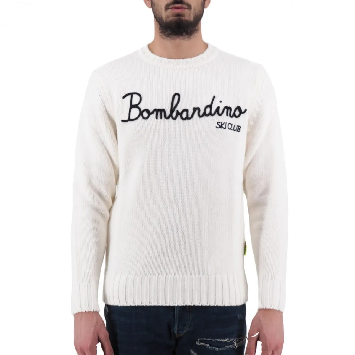 Maglione Bombardino Ski Club, Bianco