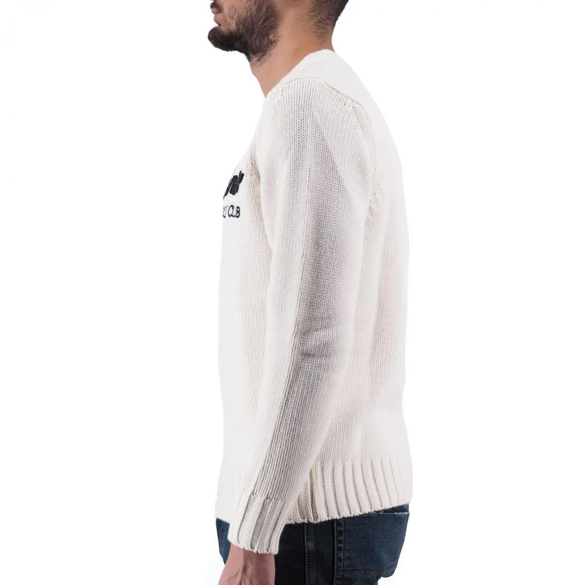 Maglione Bombardino Ski Club, Bianco
