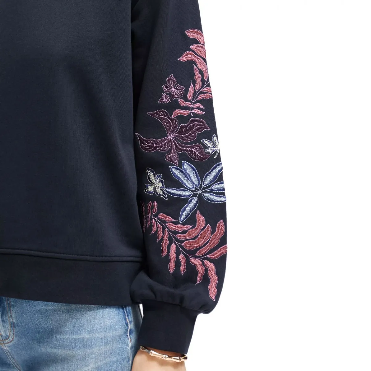 Maglione Con Ricamo Strange Nights