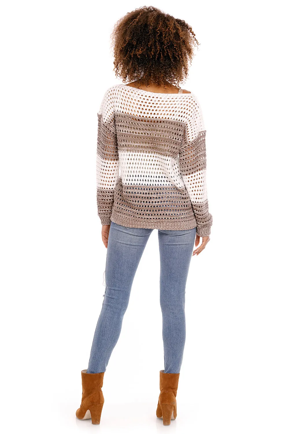 Maglione corto model 94462 PeeKaBoo