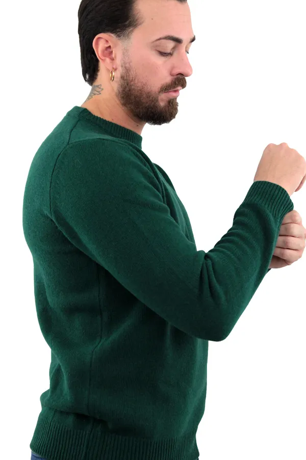 MAGLIONE GIROCOLLO ANDREA VERDE 