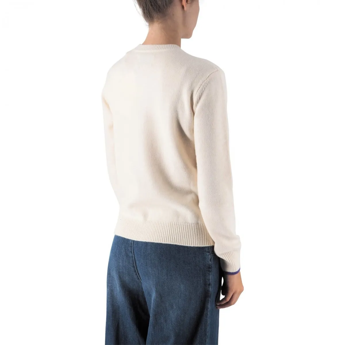 Maglione Girocollo Strass & Skipass