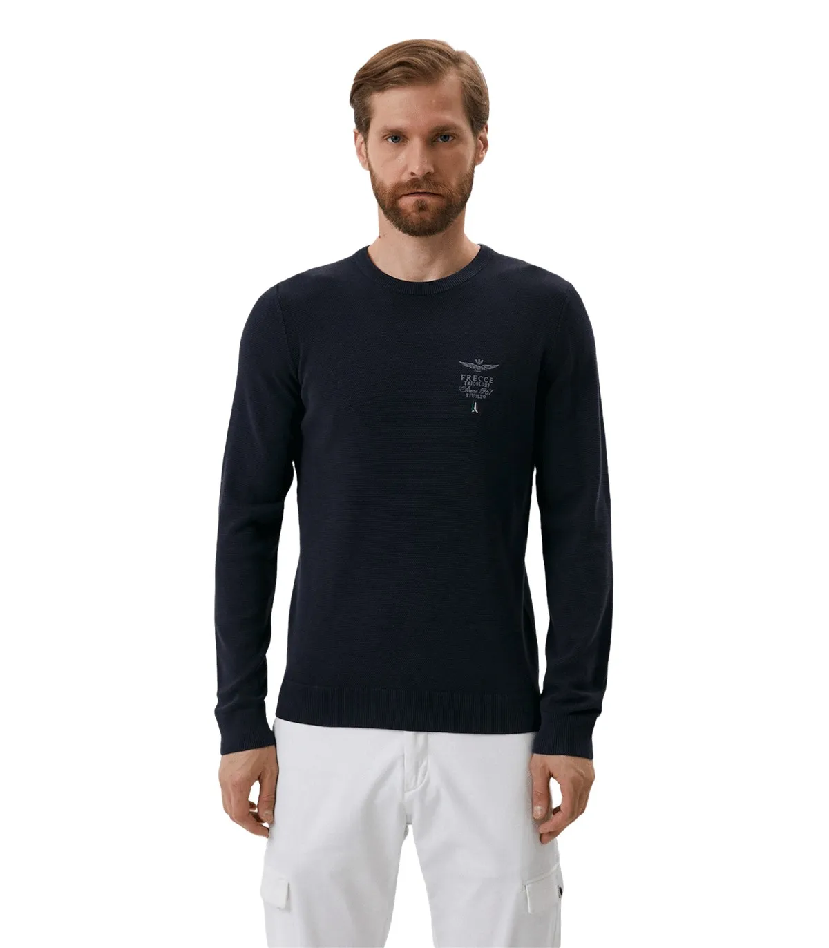 Maglione girocollo Uomo Aeronautica Militare
