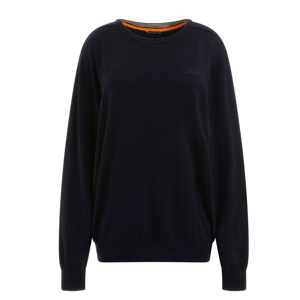 Maglione Guess girocollo misto seta