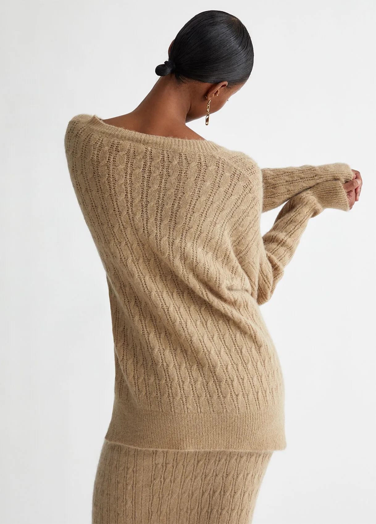 Maglione in misto alpaca